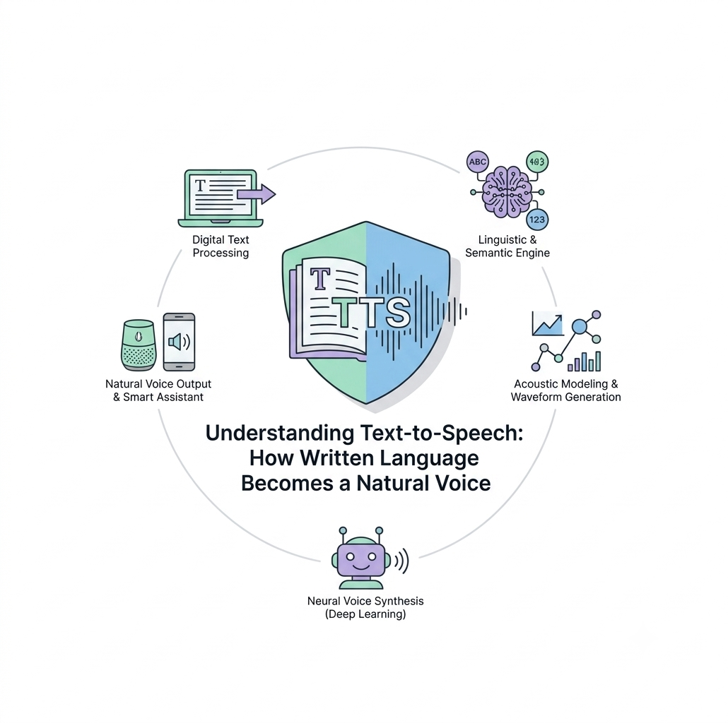 Understanding Text-to-Speech: How Written Language Becomes a Natural Voice