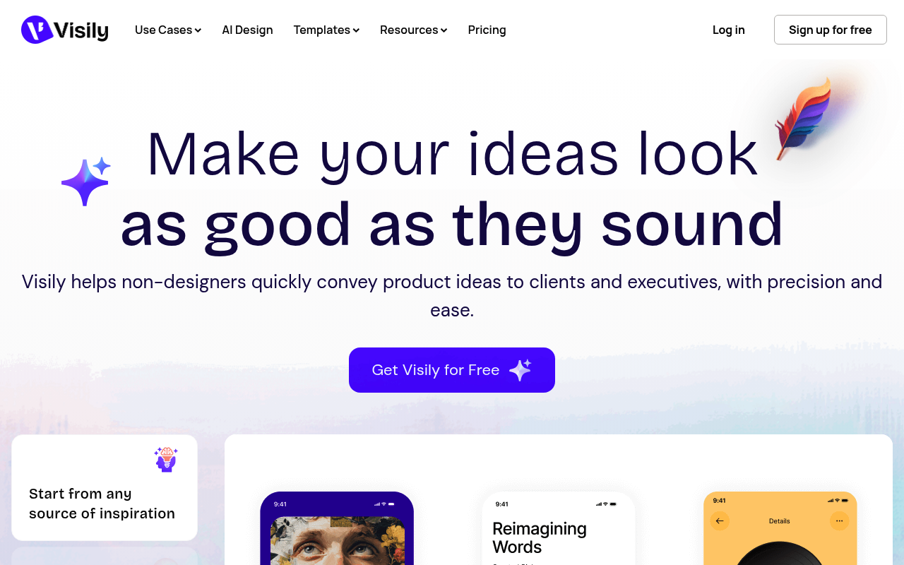 Visily screenshot 1